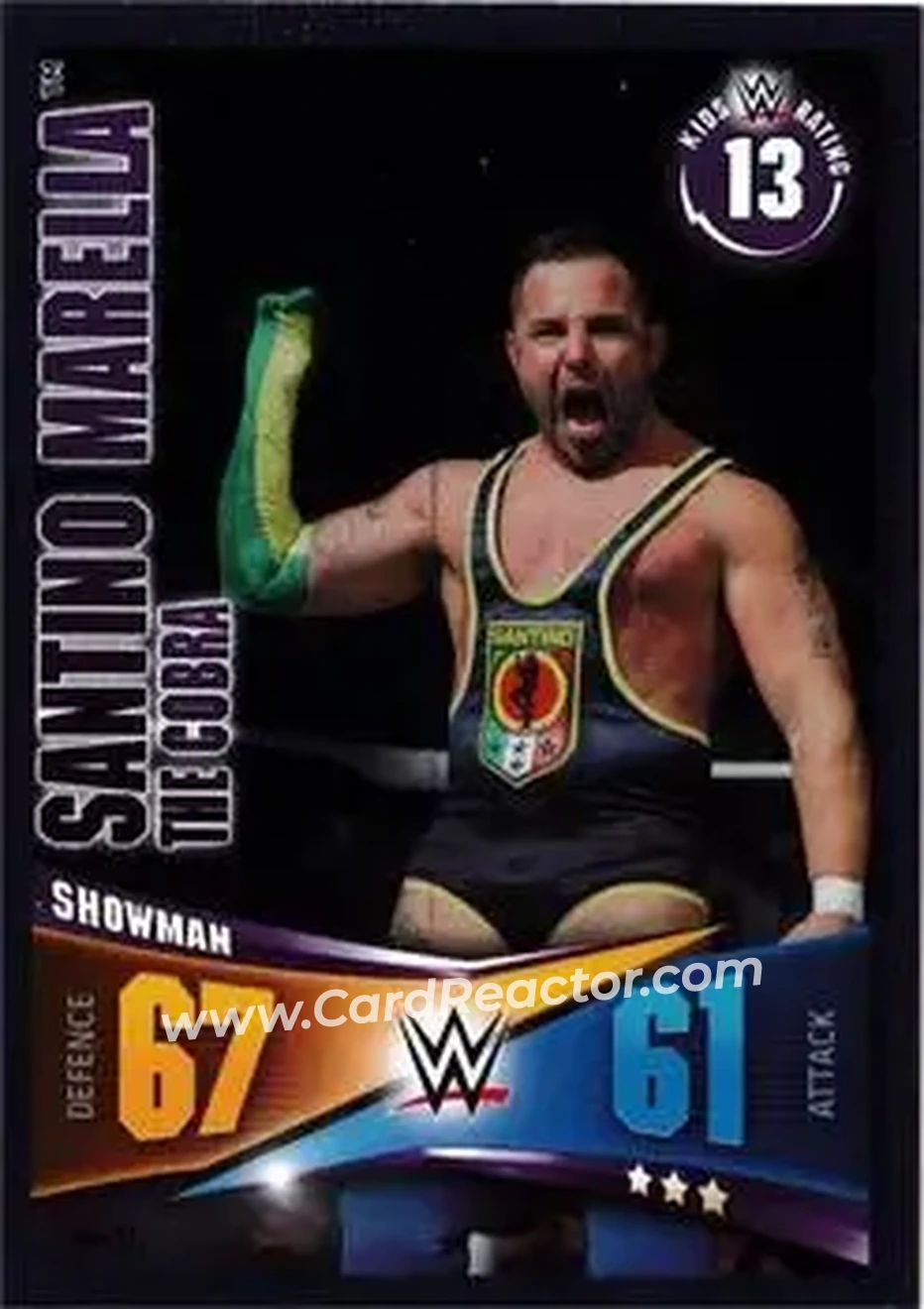 2014 Topps Slam Attax Rivals #37 - Santino Marella - Front