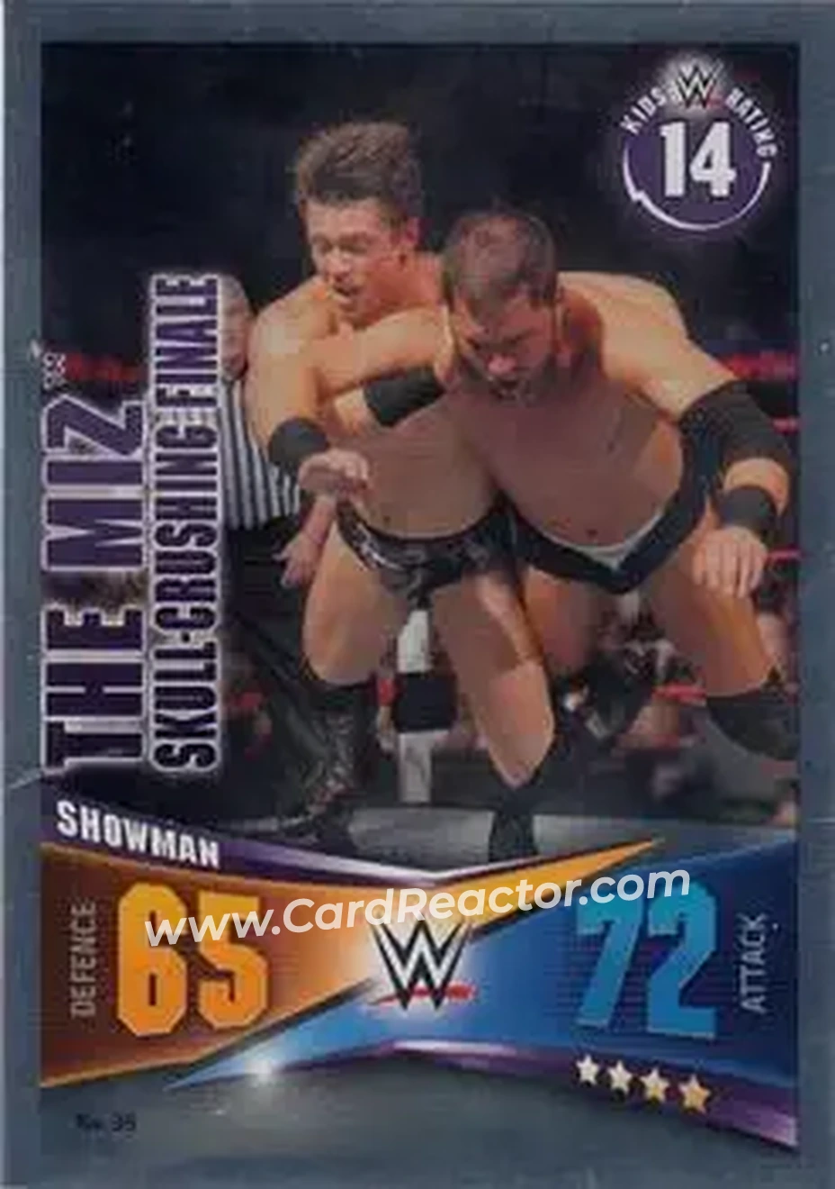 2014 Topps Slam Attax Rivals #39 - The Miz - Front
