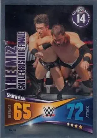 2014 Topps Slam Attax Rivals #39 - The Miz