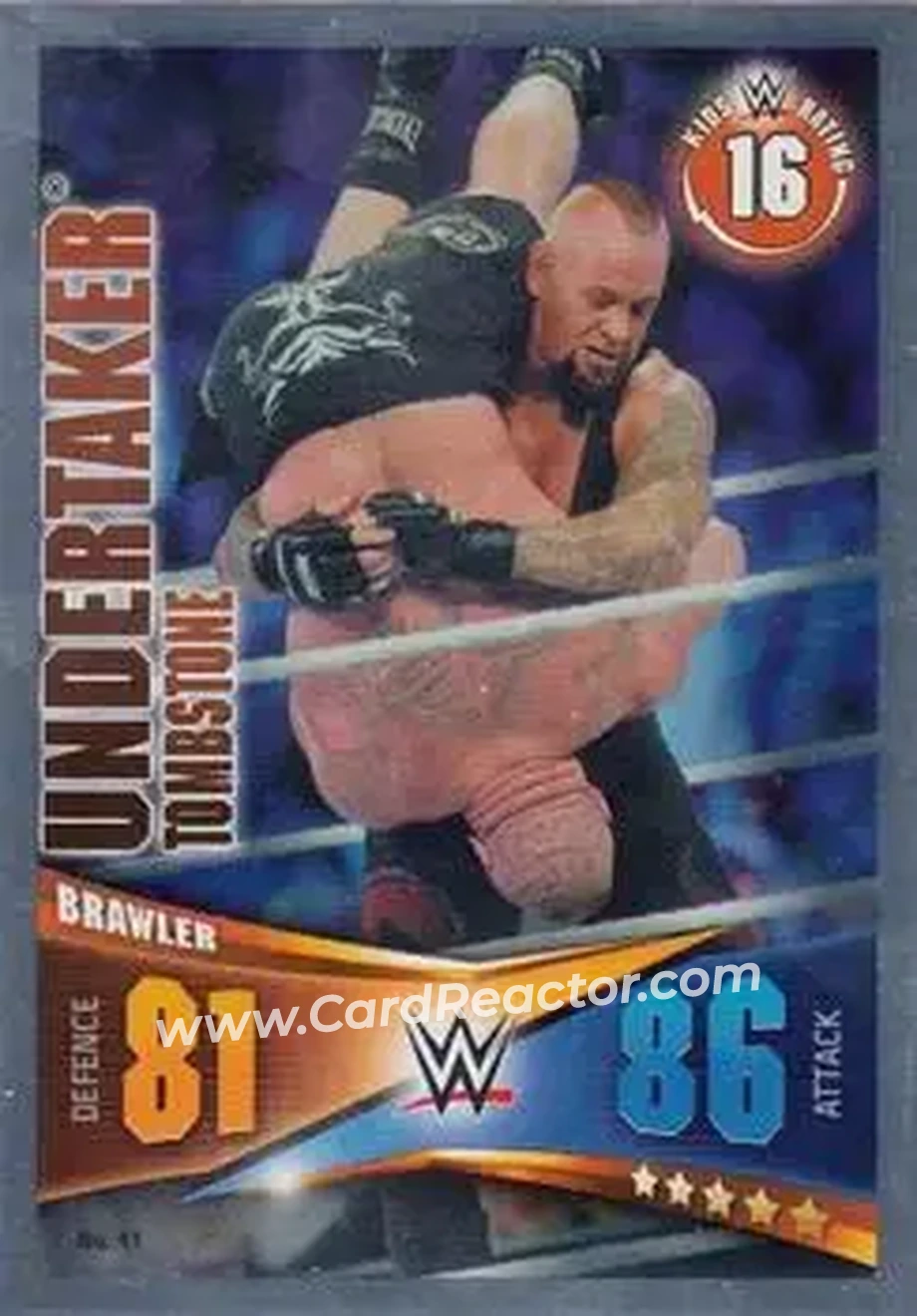 2014 Topps Slam Attax Rivals #41 - The Undertaker - Front