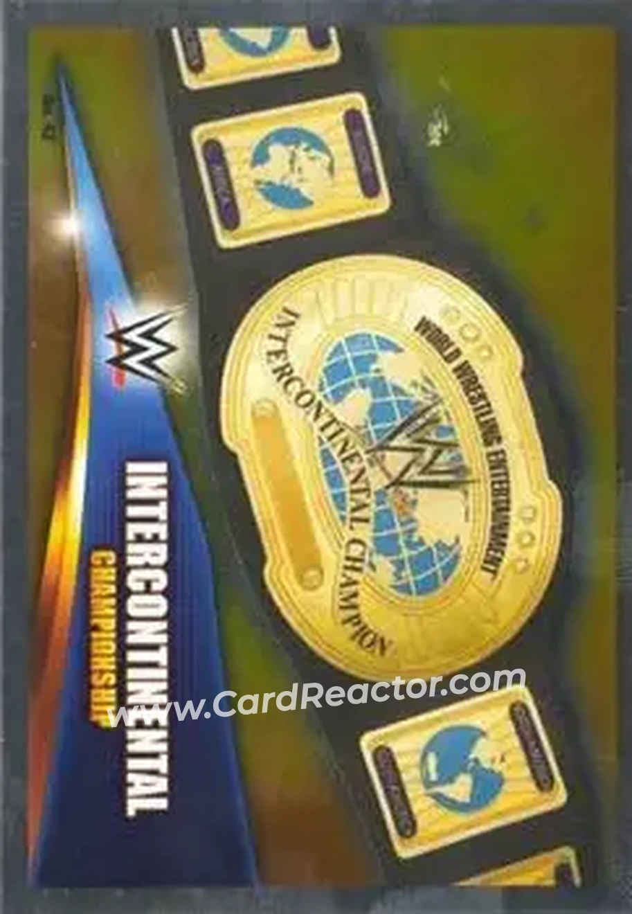 2014 Topps Slam Attax Rivals #42 - Intercontinental Championship - Front