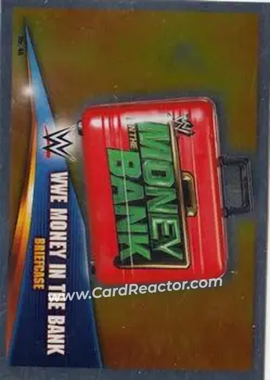 2014 Topps Slam Attax Rivals #46 - WWE Money In The Bank Briefcase - Front