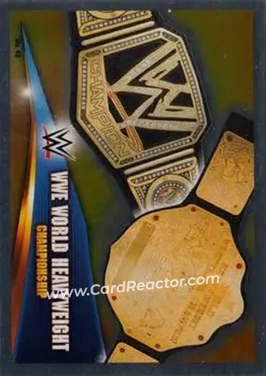 2014 Topps Slam Attax Rivals #48 - WWE World Heavyweight Championship - Front
