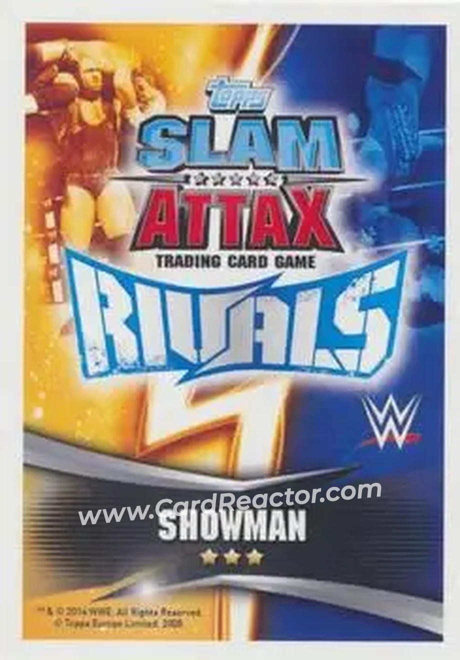 2014 Topps Slam Attax Rivals #49 - Adam Rose - Back