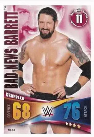 2014 Topps Slam Attax Rivals #53 - Bad News Barrett