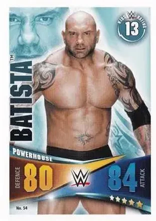 2014 Topps Slam Attax Rivals #54 - Batista