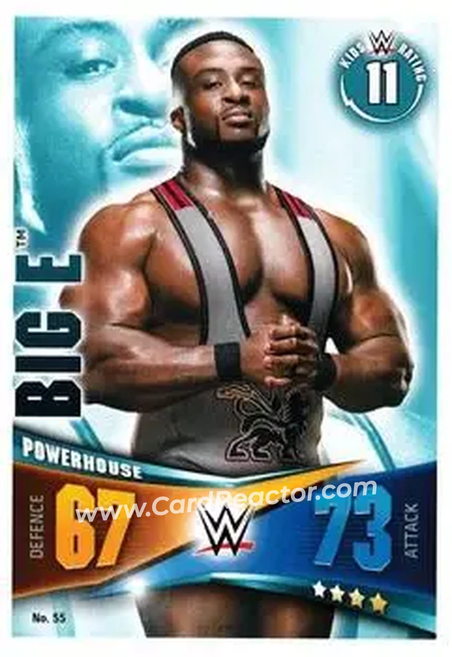 2014 Topps Slam Attax Rivals #55 - Big E - Front
