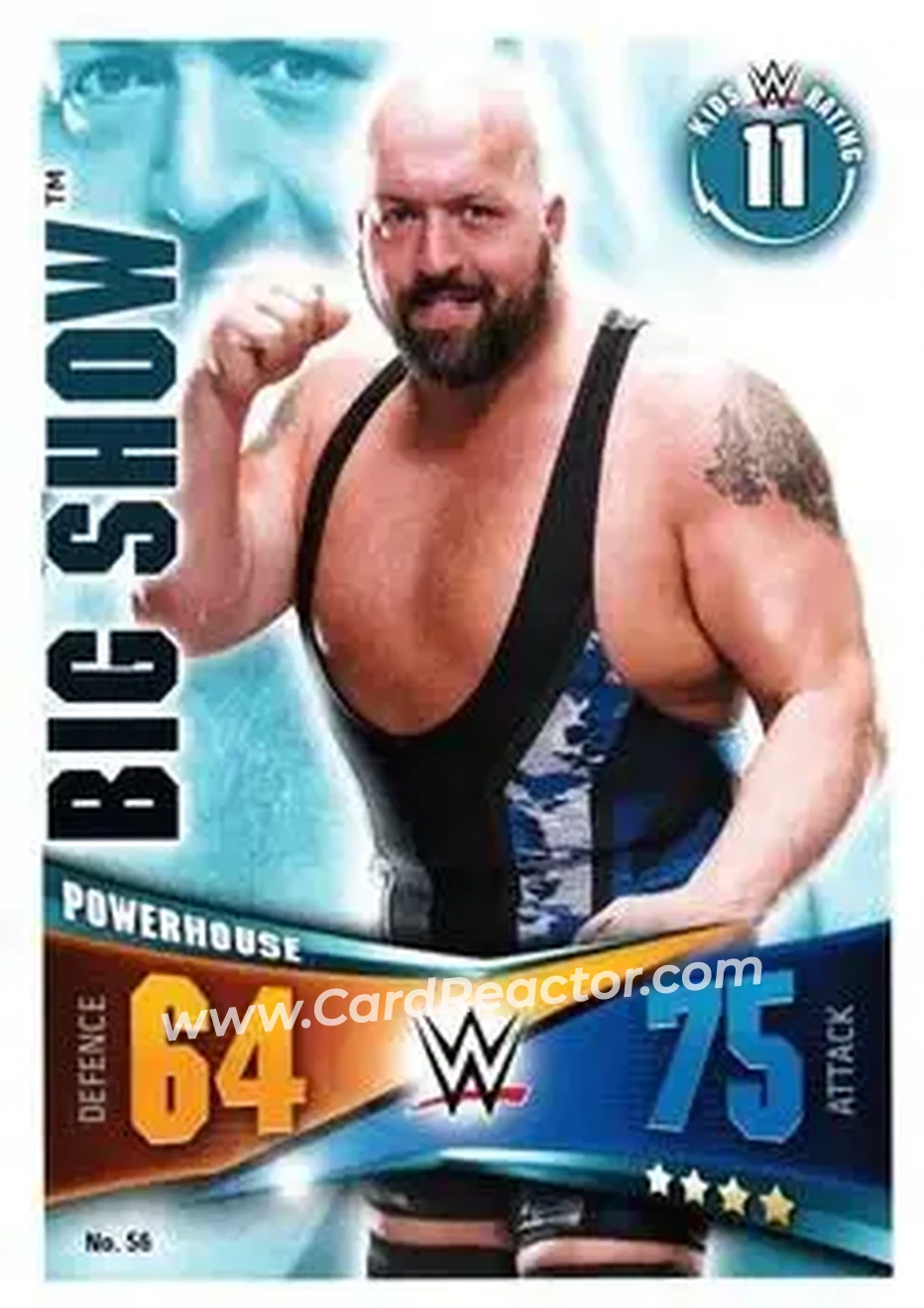 2014 Topps Slam Attax Rivals #56 - Big Show - Front