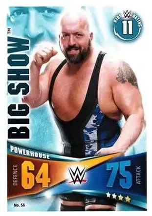2014 Topps Slam Attax Rivals #56 - Big Show