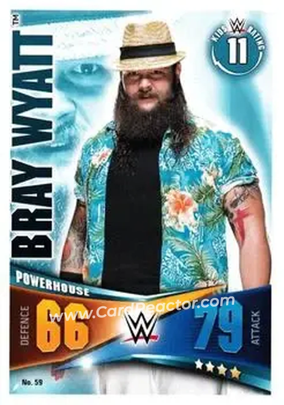 2014 Topps Slam Attax Rivals #59 - "The Fiend" Bray Wyatt - Front