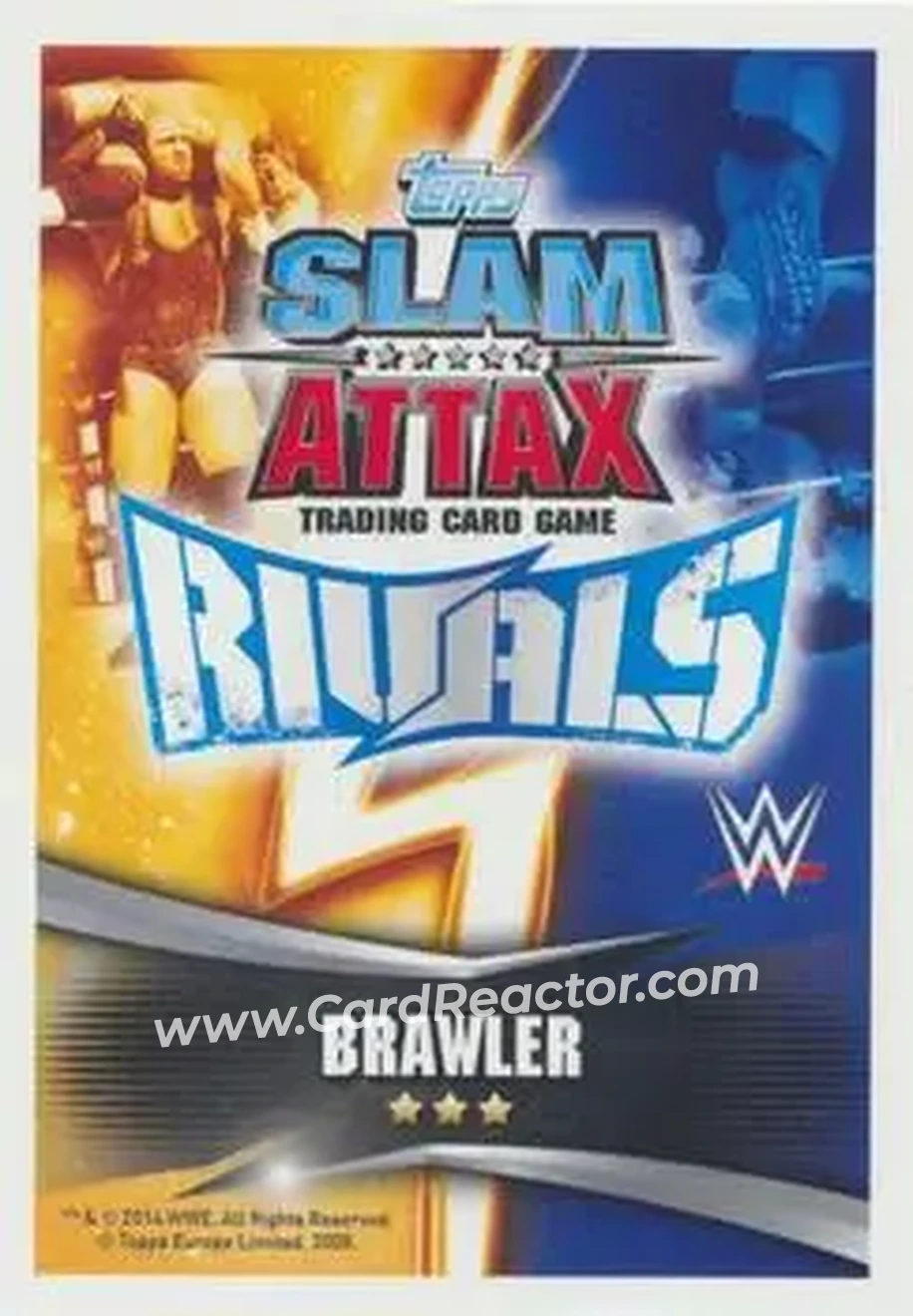 2014 Topps Slam Attax Rivals #60 - Brie Bella - Back