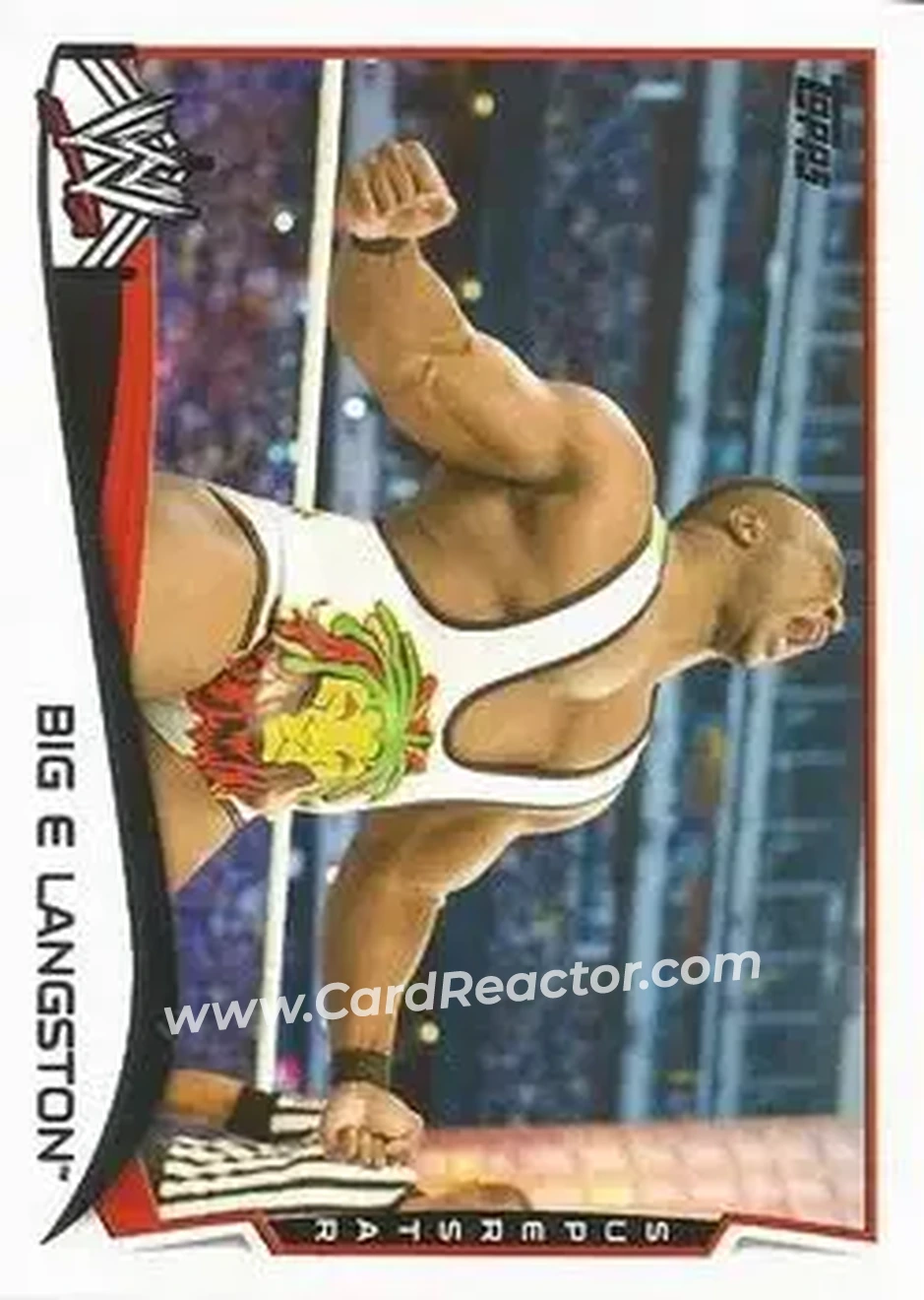 2014 Topps WWE #3 - Big E - Front