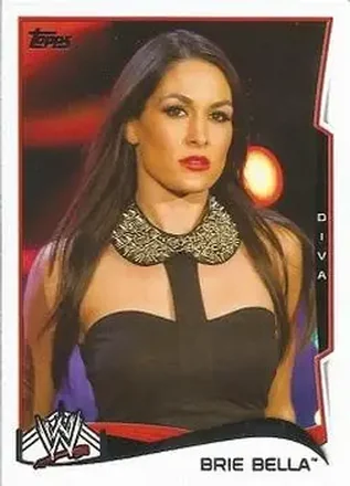 2014 Topps WWE #7 Brie Bella