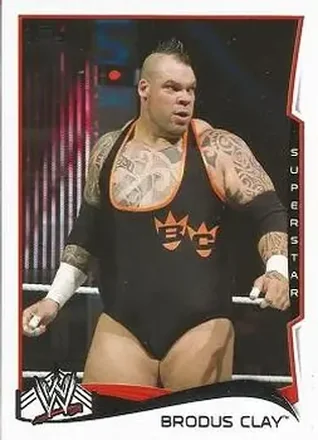 2014 Topps WWE #9 Brodus Clay