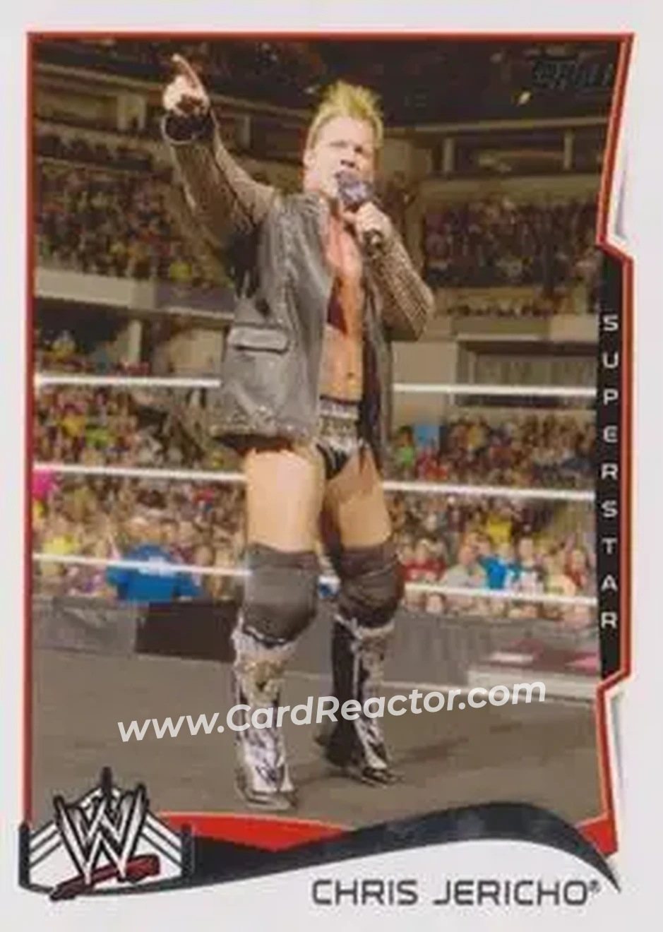 2014 Topps WWE #11 - Chris Jericho - Front