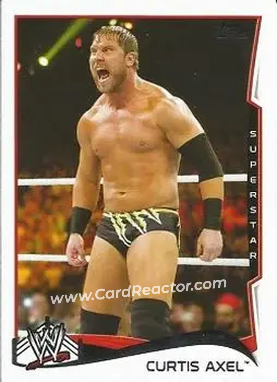 2014 Topps WWE #13 - Curtis Axel - Front
