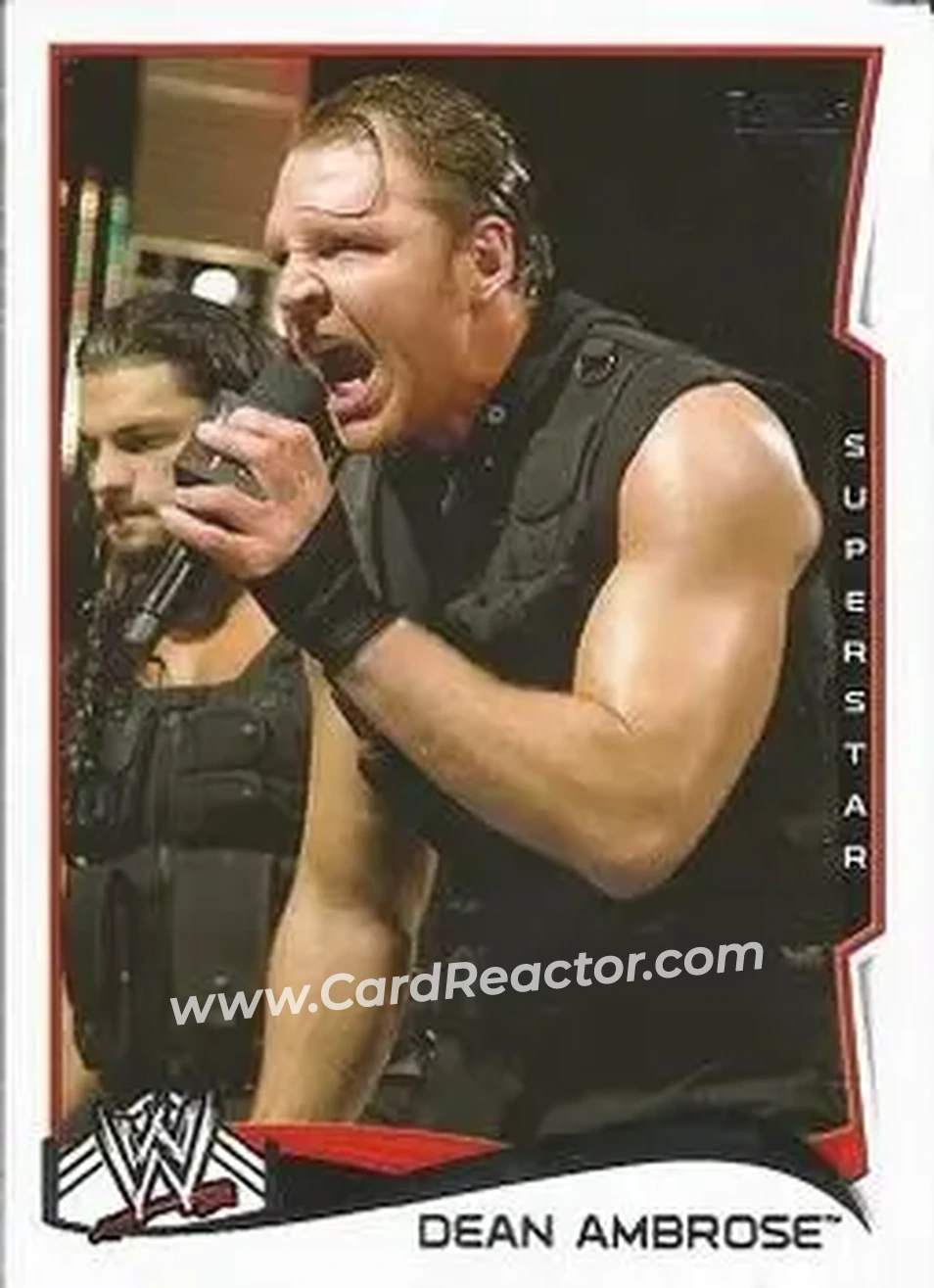 2014 Topps WWE #16 - Jon Moxley - Front