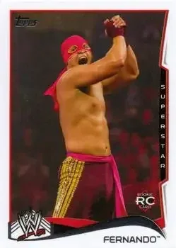 2014 Topps WWE feature card