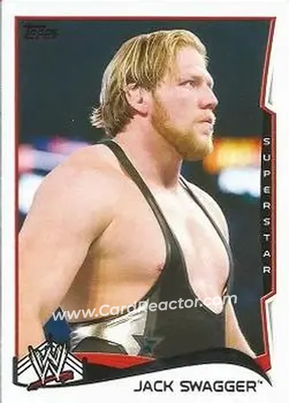 2014 Topps WWE #23 - Jake Hager - Front