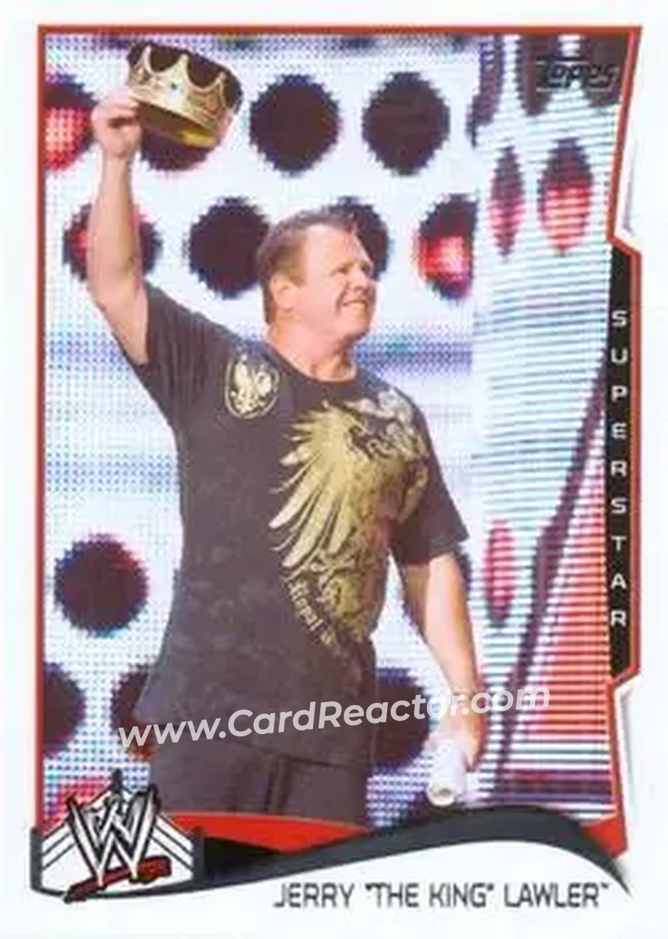 2014 Topps WWE #24 - Jerry Lawler - Front