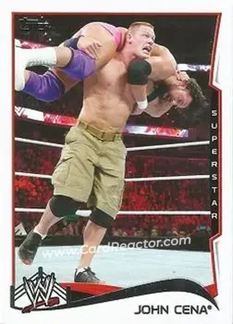 2014 Topps WWE #25 - John Cena - Front