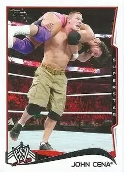 2014 Topps WWE feature card