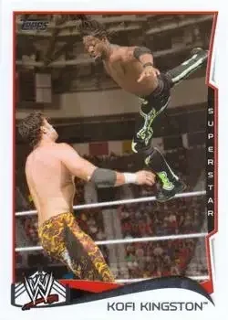 2014 Topps WWE feature card