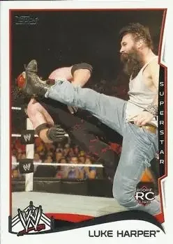2014 Topps WWE feature card