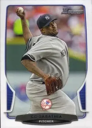 2013 Bowman #5 CC Sabathia