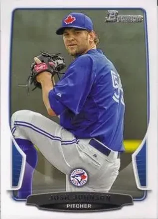 2013 Bowman #28 - Josh Johnson - Toronto Blue Jays