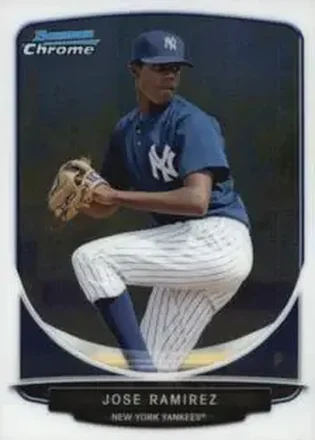 2013 Bowman Chrome Mini #19 Jose Ramirez