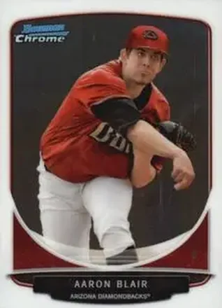 2013 Bowman Chrome Mini #21 Aaron Blair
