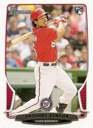 2013 Bowman Draft Picks & Prospects #5 - Anthony Rendon - Washington Nationals