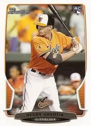 2013 Bowman Draft Picks & Prospects #8 - Henry Urrutia - Baltimore Orioles