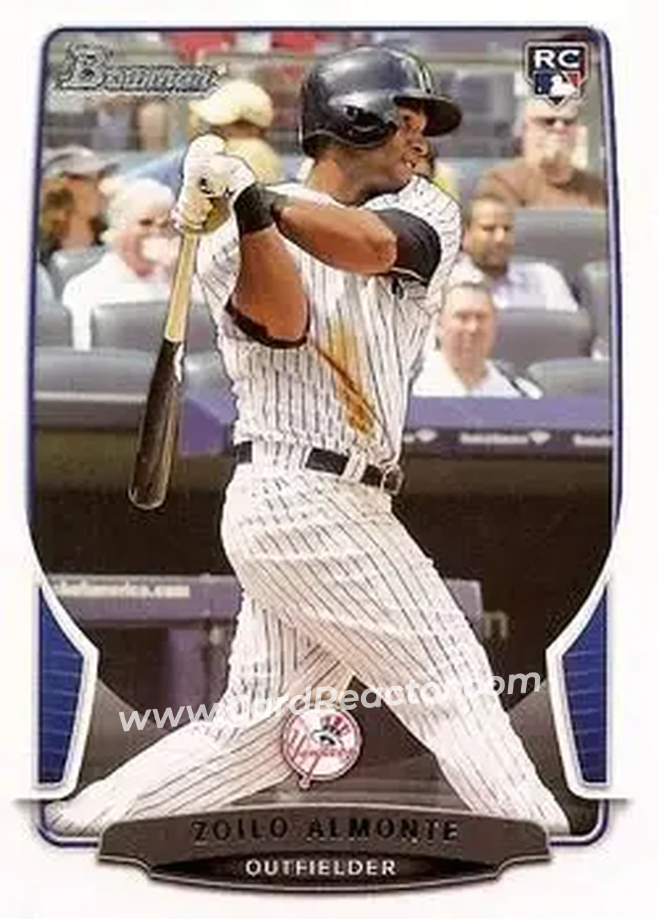 2013 Bowman Draft Picks & Prospects #9 - Zoilo Almonte - New York Yankees - Front 2013 Bowman Draft Picks & Prospects #9 - Zoilo Almonte - New York Yankees - Front