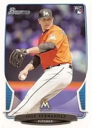 2013 Bowman Draft Picks & Prospects #10 - Jose Fernandez - Miami Marlins