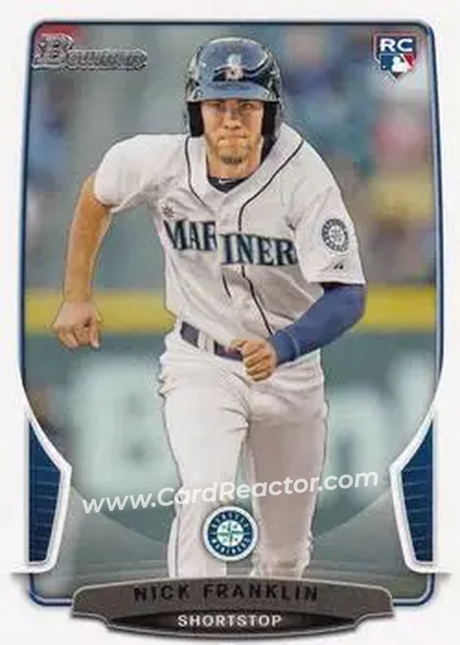 2013 Bowman Draft Picks & Prospects #12 - Nick Franklin - Seattle Mariners - Front 2013 Bowman Draft Picks & Prospects #12 - Nick Franklin - Seattle Mariners - Front