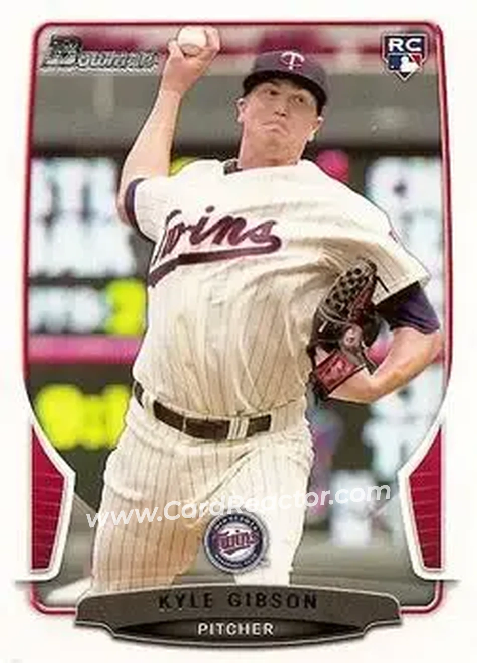 2013 Bowman Draft Picks & Prospects #22 - Kyle Gibson - Minnesota Twins - Front