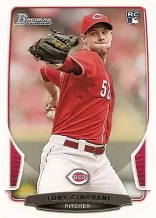 2013 Bowman Draft Picks & Prospects #25 Tony Cingrani