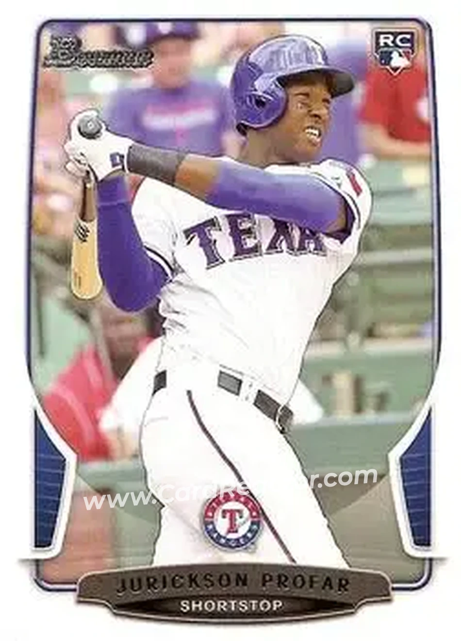 2013 Bowman Draft Picks & Prospects #26 - Jurickson Profar - Texas Rangers - Front