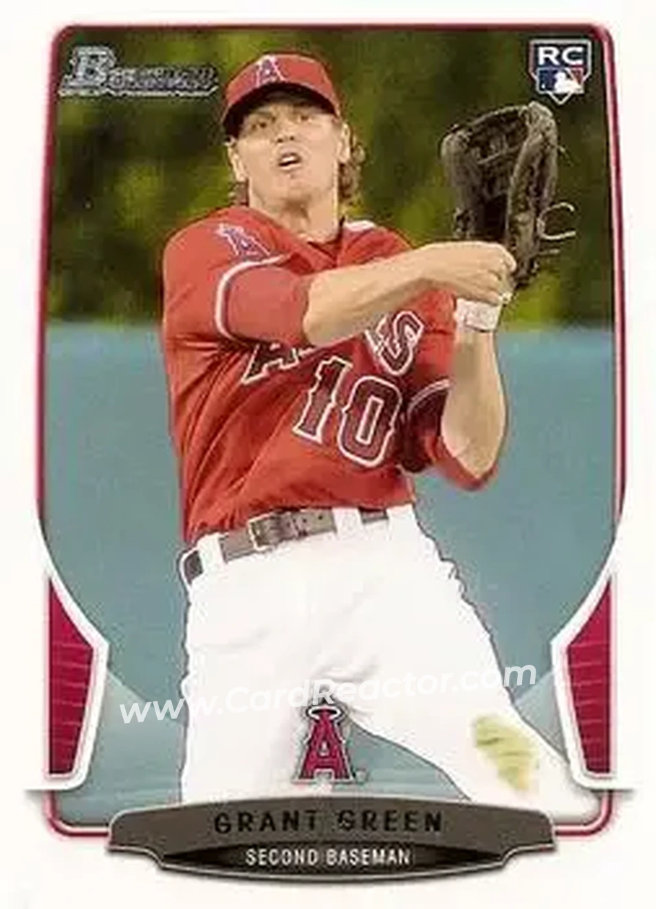 2013 Bowman Draft Picks & Prospects #28 - Grant Green - Los Angeles Angels