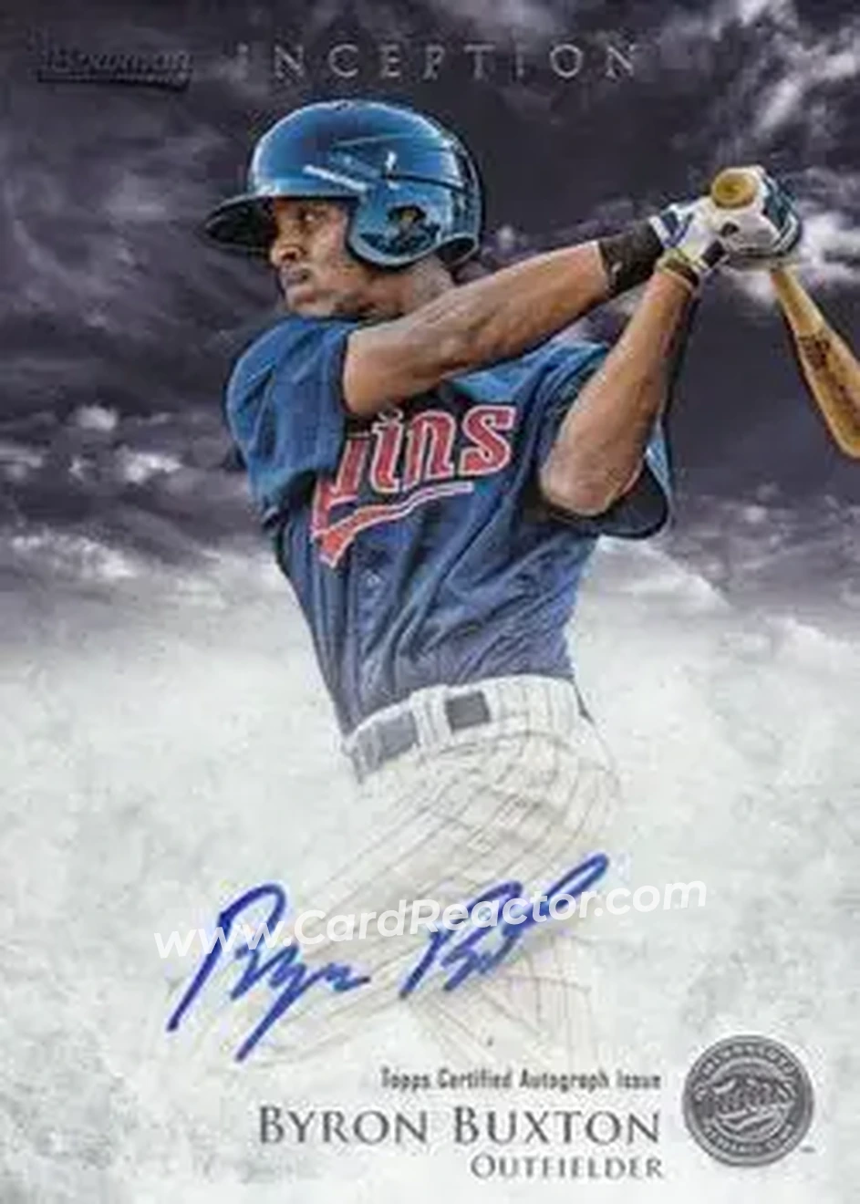 2013 Bowman Inception #PA-BB - Byron Buxton - Minnesota Twins - Front 2013 Bowman Inception #PA-BB - Byron Buxton - Minnesota Twins - Front