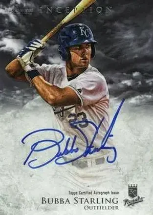 2013 Bowman Inception #PA-BS - Bubba Starling - Kansas City Royals
