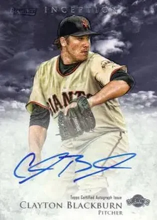 2013 Bowman Inception #PA-CBL - Clayton Blackburn - San Francisco Giants