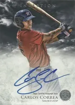 2013 Bowman Inception #PA-CC - Carlos Correa - Houston Astros