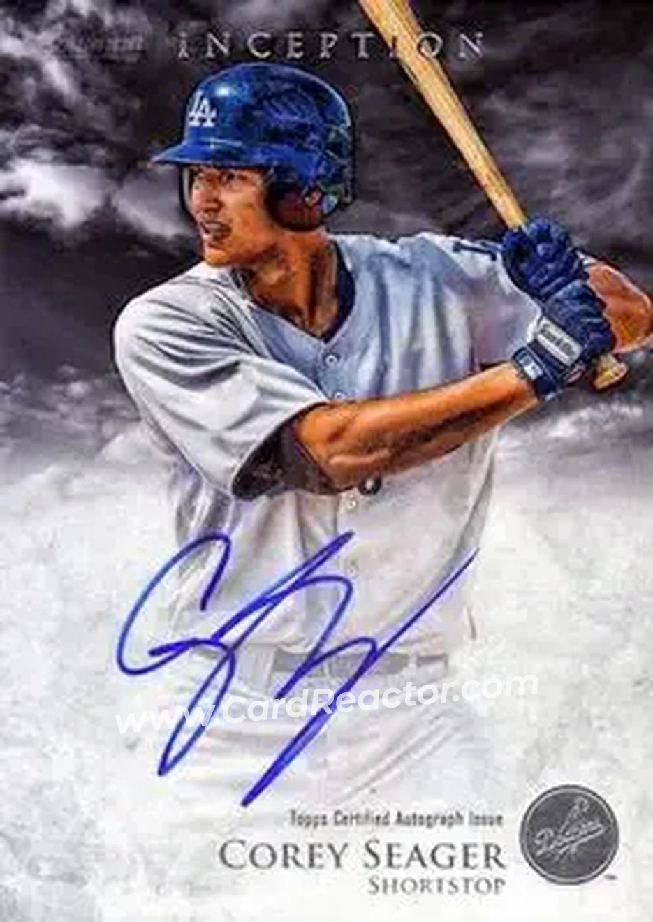 2013 Bowman Inception #PA-CS - Corey Seager - Los Angeles Dodgers - Front