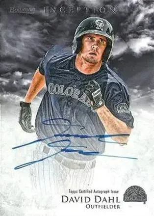2013 Bowman Inception #PA-DD David Dahl