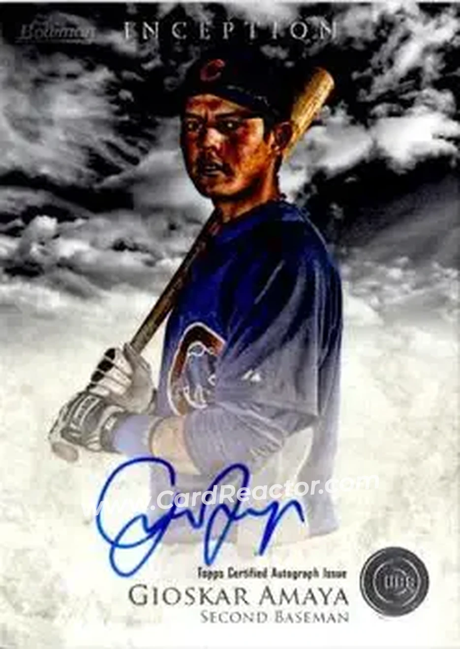2013 Bowman Inception #PA-GA - Gioskar Amaya - Chicago Cubs - Front