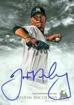 2013 Bowman Inception feature card