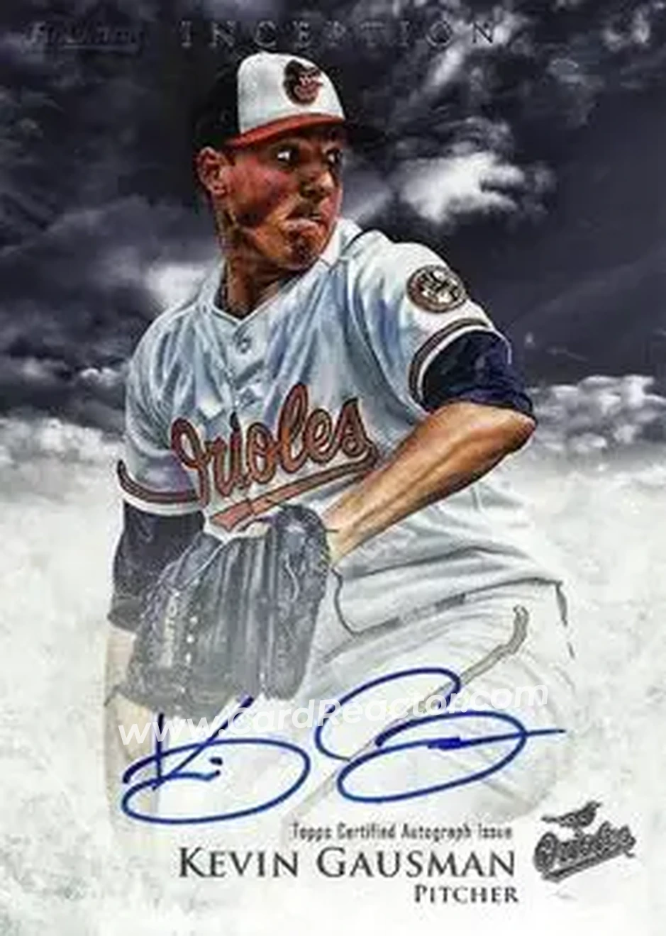 2013 Bowman Inception #PA-KG - Kevin Gausman - Baltimore Orioles - Front